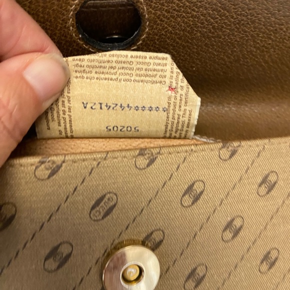 Vintage Gucci Large Fold Over Clutch - Picture 12 of 16